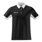 BREEZE POLO - UNISEX - BLACK & WHITE 14